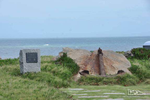 Em Punta del Este, no litoral do Uruguai, homenagem aos 60 anos da Batalha de Punta del Este (ou do Rio da Prata), o primeiro grande enfrentamento de navios de guerra alemães e britânicos, que terminou com o afundamento do famoso Graf Spee